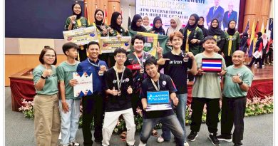 การแข่งขันหุ่นยนต์ระดับนานาชาติ รายการ PERAK INTERNATIONAL ROBOT COMPETITION (PIRC) 2026 ณ ADTEC JTM KAMPUS TAIPING, PERAK, MALAYSIA